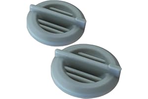 Quailitas Bouton de commande [2 pièces/beige] - Interrupteur de commande de chauffage de stockage pour interrupteur de chauffage Dimplex durable pour rangement de nuit Dimplex - Accessoires pour