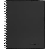 Cambridge Business Notebook, 80 Yaprak, Yasal Ruled, 8-1/4" x 11", Wirebound, Gri (06062)