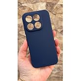 Vip Case Xiaomi Mi 17 5G Uyumlu Silikon Darbe Emici Rubber Kılıf, Lacivert