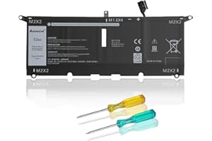 BND DXGH8 Laptop Battery for Dell 13 XPS 9370 9380 9305 7390 Dell Inspiron 13 5390 5391 7390 7391 7400 2-in-1 Inspiron14 7490, Latitude 3301 E3301,Vostro 5390 5391 P82G P130G P14G H754V G8VCF