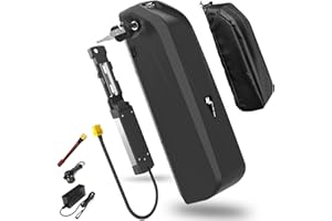 QWEZOTUY 36V 18AH Ebike Battery Hailong 03 Electric Lithium-ion Bike Battery with Waterproof Bag/Charger/Anderson/ XT60 connector for 250W 300W 400W 500W 600W 700W 750W Motor