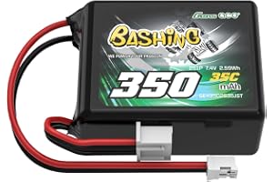 Gens ace 2S 7,4 V 350 mAh LiPo batteri JST-PHR för 1/24 och 1/28 Micro RC