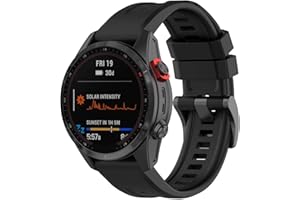 FTRONGRT 22 mm Garmin Epix Gen 2 pasek silikonowy, zamiennik paska do zegarka Garmin Epix Gen 2.