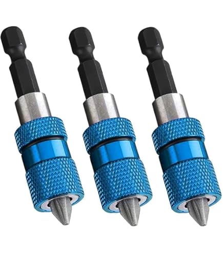 Set 3 Portapunte Magnetici Per Cartongesso - Con Punta PH2, Codolo Esagonale 1/4" - Foto 11