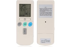 Bindpo Control Remoto de Aire Acondicionado, enfriamiento Universal Reemplazo de Oficina doméstica para Hitachi/RAR-2A1/RAR-52P1/RAR-2SP1/RAR-3U4/RAR-2P2