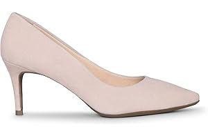 miMaO. Zapatos de Mujer de tacón Fino en Piel de Ante. Hechos en España