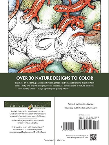 Naturescapes Adult Coloring Book