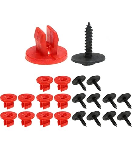 Auto Stoßstangen Türverkleidung Verkleidungs Clips Schwarz für Mondeo MK2 MK3 MK4