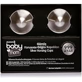 baby mom G&uuml;m&uuml;ş G&ouml;ğ&uuml;s Ucu Koruyucu Kapak 2li 999 Ayar