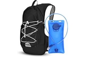 NASTOPEE Running Vest Men & Women,20L Hydration Backpack with 2L Water Bladder,Waterproof Smartphone Pocket,Breathable and Lightweight,Adjustable Straps,Unisex Running Vest for Running Climbing Cycling Hiking