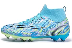 IFIKK Scarpe da Calcio da Bambini Unisex Scarpe Sportive Tacchetti Scarpe da Calcetto Uomo Professionale all'aperto Scarpe da Calcio Scarpe da Allenamento per Calzature