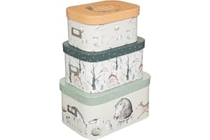 ATMOSPHERA CREATEUR D'INTERIEUR - Set di 3 scatole per bambini l28 32 37cm