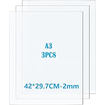 4 Feuilles A4 En Polycarbonate Transparent – Épaisseur 1 Mm – Pour Bricolage, Encadrement, Signalétique – Alternative Au Plexiglas