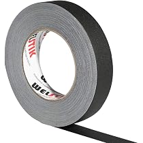 Pro Tapes Pro Gaff Premium 2-inch Gaffers Tape - 55-yard Roll - Black...