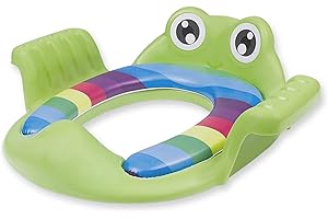 ADRIANO PORCARO AP® I verde - Asiento de inodoro para niños I Accesorio de inodoro adecuado para todos los inodoros I Accesorio de inodoro para niños y niñas de 1-7 años I Entrenador de baño, asiento de entrenamiento
