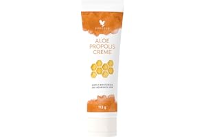 FOREVER LIVING PRODUCTS Forever Aloe Propoli Crema (74% Aloe Vera) su pelle secca e irritata, per un sostegno nutriente in caso di dermatite atopica (1 x 113 g)