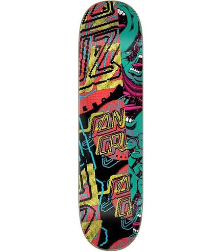 Tavola Santa Cruz Roskopp Dissect 7 Ply – Skateboard 21,6 X 81,8 Cm, Legno Betulla - 5