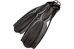 Cressi Thor EBS Fins - Pinne Professionali per Immersione con Cinturino EBS