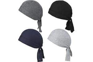 EIH1 4 Pièces Gordon Unisex Calot de Cuisine Toque de Cuisinier Toque Cuisinier Toque Cuisinier Toque Pizzaiolo Toque Chef Toque De Chef Papier - Taille Unique