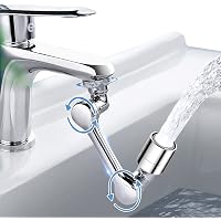 Valajogi 1080° Steel Universal Aerator Faucet Two Gear Extension ...