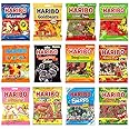 12 Mixed HARIBO Sweets Bags (140G) Random Mied Flavours of Sweets Bag - VSTAR