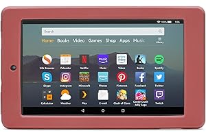 Nupro shock-proof case for Fire 7 tablet, Plum