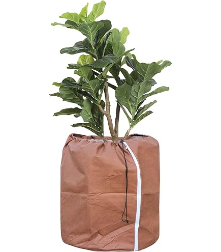 Ylnailky Thermo Topfschutz Pflanzen Winter | Winter Produktbild-Vorschau 7