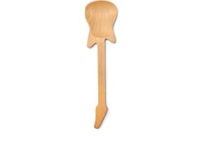 KIKKERLAND CUCCHIAIO DA CUCINA CHITARRA IN LEGNO - ROCKIN' SPOON