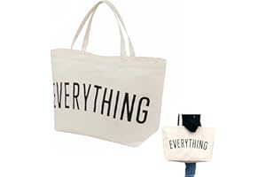 Siyecioa Cabas Femme, Grand Sac de Plage Femme XXL, Sac Shopping à Bandoulière, Idéal pour la Plage, Les Voyages et un Usage Quotidien