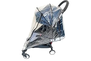 Brogtorl accessori passeggini parapioggia e paravento, copripioggia, copripolvere, copertura impermeabile compatibile con Babyzen YOYO