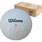 lbc-sports Wilson Mix Golf Balls - AAAAA - White - Premium Selection - Lakeballs - Like New