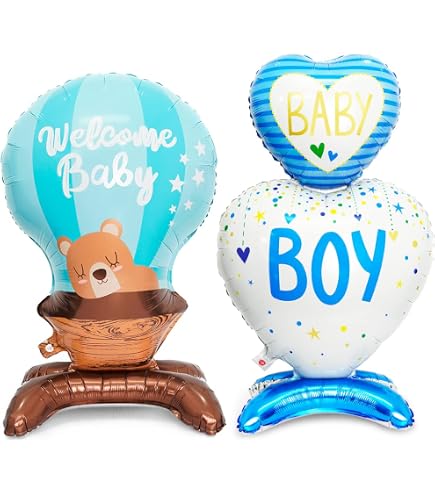 Palloncino Gigante 3D Unicorno per Baby Shower, Palloncini Gonfiabili a