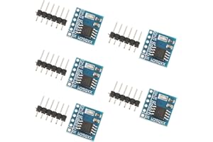 Youmile 5 pièces W25Q64 Module de mémoire Flash 64 Mbit 8 Mo module 2.7-3.6 V DataFlash SPI Interface