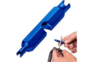 KKVOGMLE Core Removal Tool, Removal Bike Valve Core Tool, Replacement Bicycle Presta Valve Remover Tool