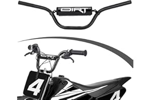 JFG RACING 22MM 7/8" Dirt Bike Handlebar Kit for MX650/500/350, 49-144cc XR CRF KLX TRX TaoTao And Most Pit Bike Mini Bike Motorcycle ATV-Black