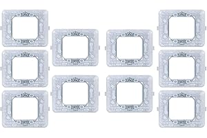 ZOREI Supporto Compatibile con Bticino Matix, Supporto Per Scatola 502 503 504 506 (10, 2 Moduli Posti)