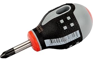 Bahco BE-8602 - Destornillador Ergo Extracorto Ph2X25