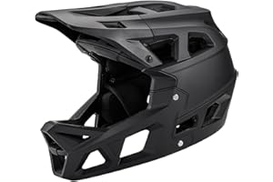 SHUAIGUO Full Face Mountain Bike Helmet Adult Racing Downhill MTB Helmet for Men/Women Adult Mountain Bike Helmet with Visor Over 31 Vents Head Circumferences of 59-61cm Bike Helmet