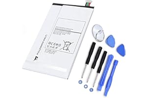 HUBEI EB-BT705FBE EB-BT705FBC EB-BT705FBU Sostituzione della batteria del tablet per Samsung Galaxy Tab S 8.4 SM-T700 SM-T700N SM-T705 SM-T705C SM-T705Y SM-T707A Series Notebook (3.8V 18.62Wh 4900mAh)