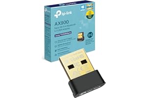 TP-Link Archer TX10UB Nano Clé USB Wi-FI 6 AX900 & Bluetooth 5.3, Double Bande 2,4/5 Ghz, WPA3, Ultra-Compact pour PC & Portable (Windows 11/10), Ultra Petit et Rapide
