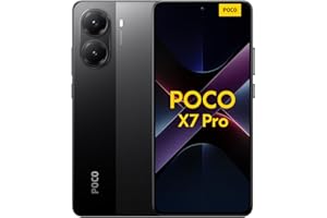 XIAOMI POCO X7 Pro Smartphone 12+512GB, CrystalRes 1.5K 120Hz AMOLED Display, MediaTek Dimensity 8400-Ultra, 50MP Camera, 90W HyperCharge, Charger Not Included, Black (ES Version)