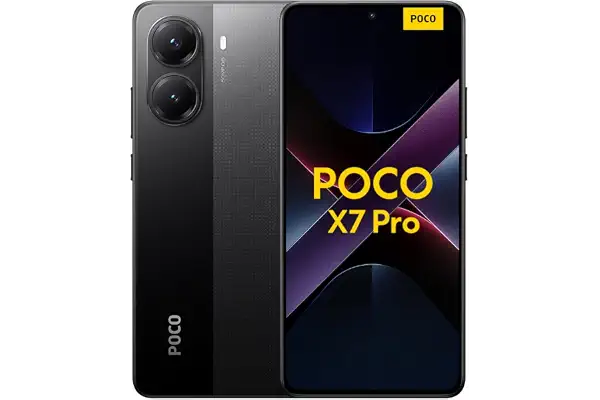 XIAOMI POCO X7 Pro - Smartphone de 12+256GB, Pantalla CrystalRes 1.5K 120Hz AMOLED, MediaTek Dimensity 8400-Ultra, Cámara de 50 MP, 90W HyperCharge, Cargador no Incluido, Negro (Versión ES)