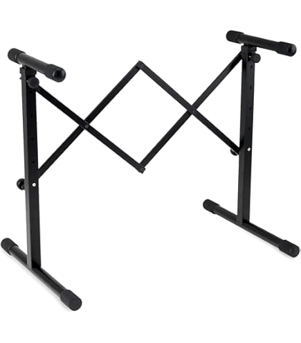 MUSIC STORE B-99 TNA Keyboard Stand 2-Tier (Black) - Keyboard tafel