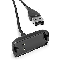 Sinoacc Caricatore USB Compatibile Con Fitbit Inspire / Inspire HR / Ace 2 - Cavo Di Ricarica 1 Metro (3,3 Ft)