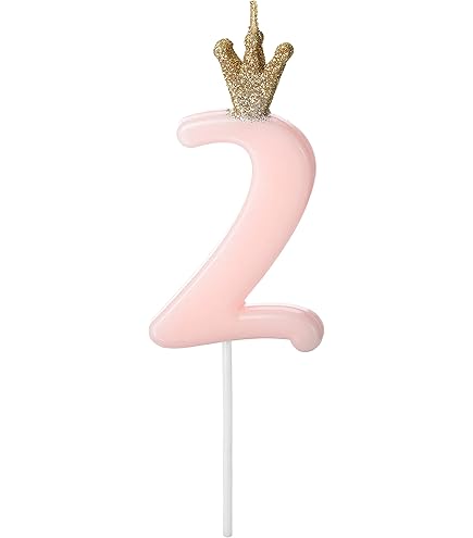 ElekFX Geburtstagskerze Zahl 14 - 8cm Cake Topper - Rauchfreie Kerzen Für Kuchendekoration