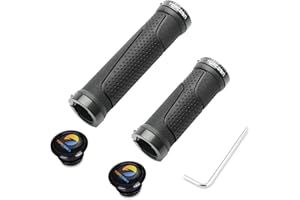 TOPCABIN Bike Grips Short Mini Bicycle Handlebar Grips Fit Many Standard Bikes 2PCS 90MM Length