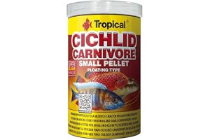 Tropical Cichlid Carnivore liten pellet, 1-pack (1 x 1 l)