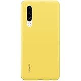 Huawei P30 Custodia Silicon Case, Accessorio Originale, Giallo