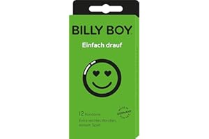 ‎BILLY BOY Billy Boy Einfach Drauf, Kondome, Konturiert, Extra Leichtes Abrollen, 12 Stück