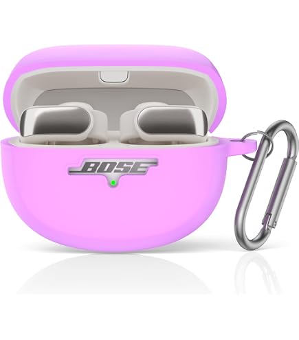 Hülle Für Bose Ultra Open Earbuds | Lustige Cartoon-Silikonhülle Mit Schlüsselbundhaken | Briquette-Design